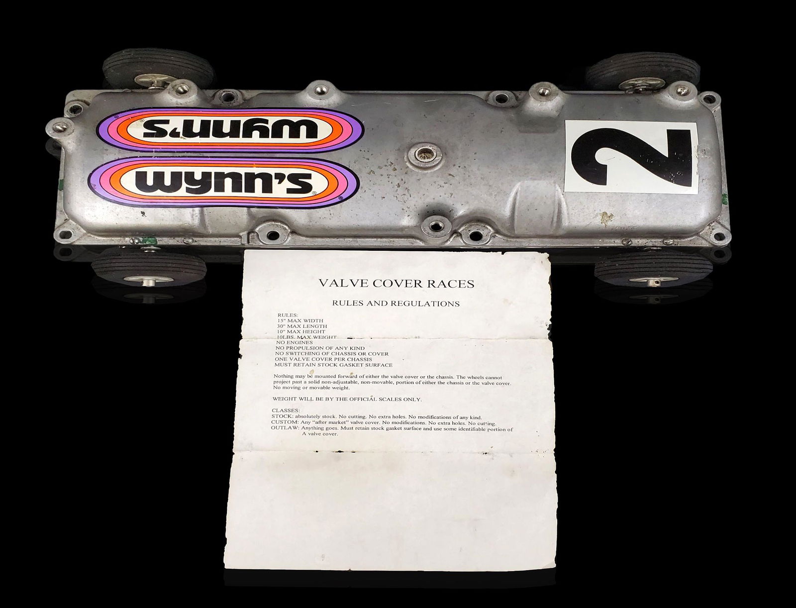 For Auction Fun 2 Valve cover race car (0035) on Mar 28, 2020