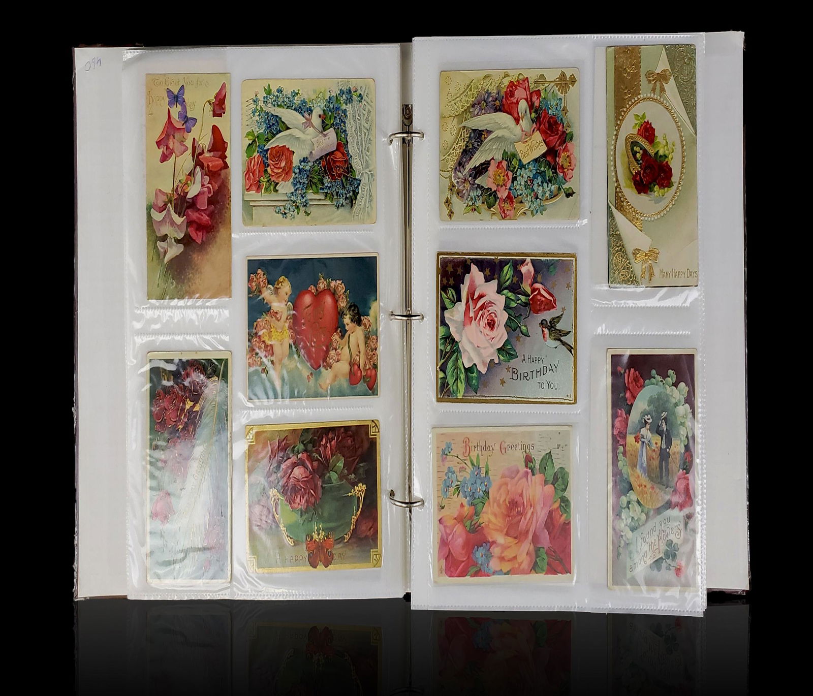 Lg lot of vintage 1900 Victorian postcards (1 of 18)