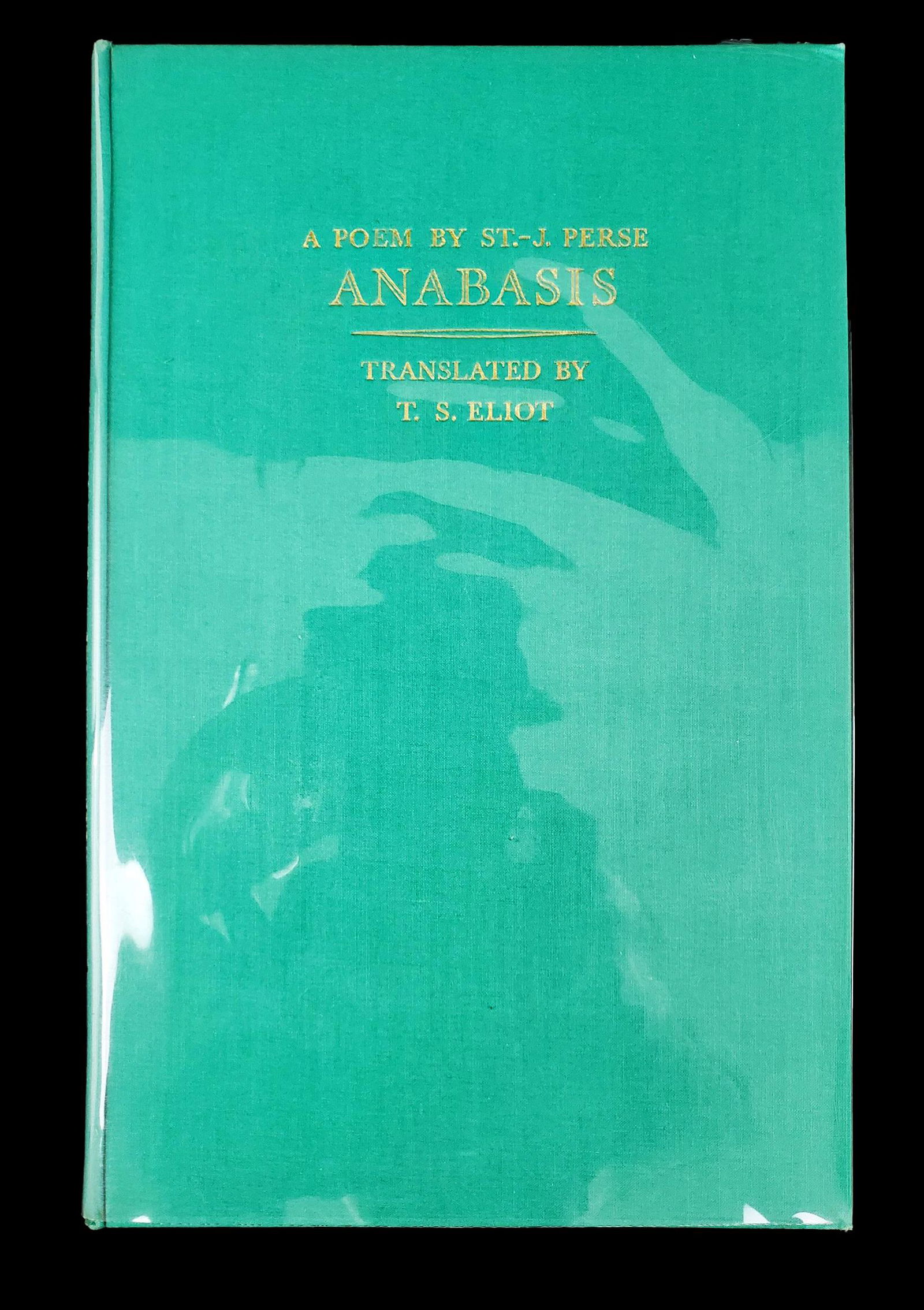 T.S Eliot, ANABASIS Signed 6/350 1930 Handmade Paper (1 of 8)