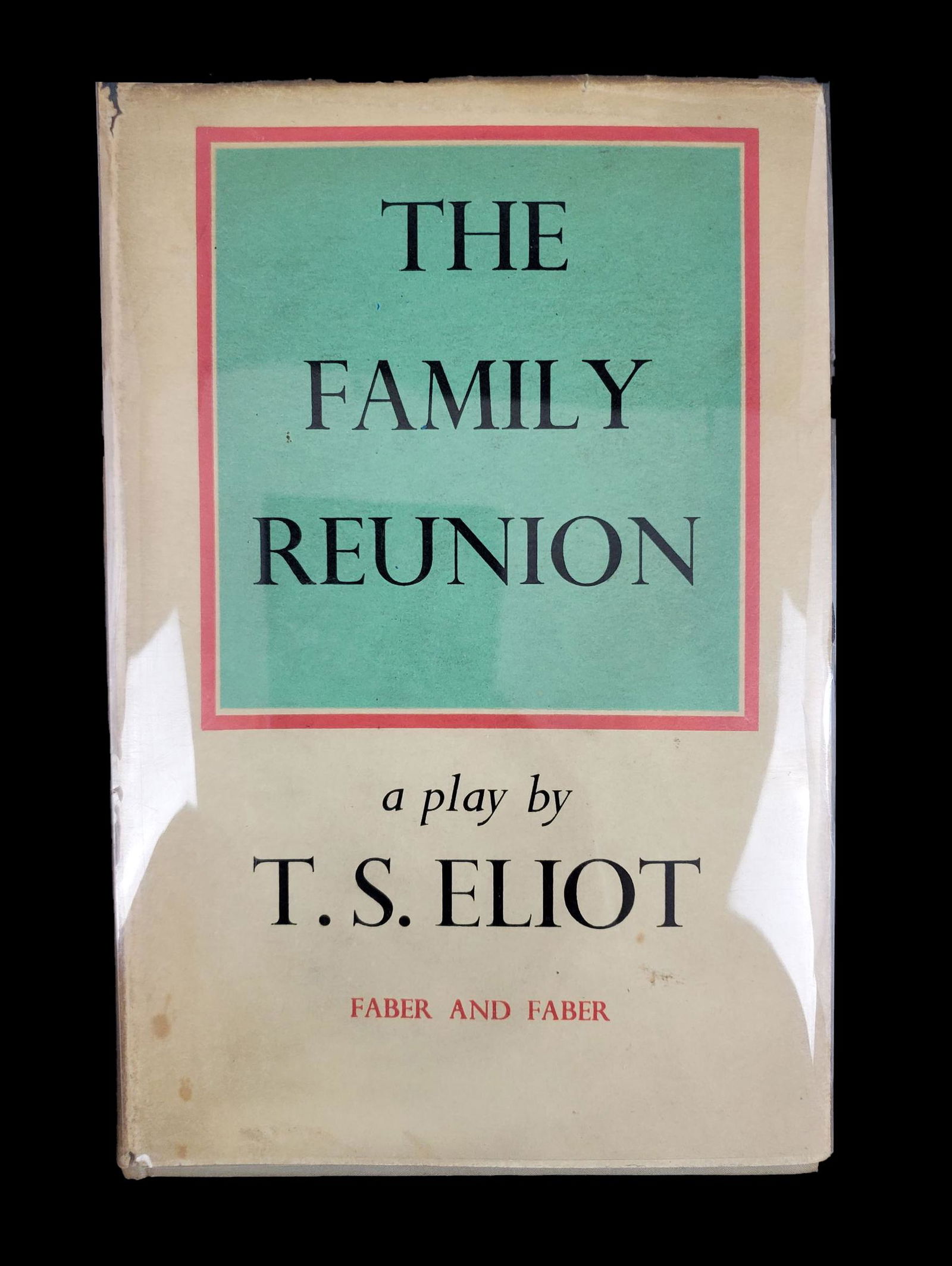 T.S Eliot, SIGNED 1947 A Play The Family Reunion (1 of 9)