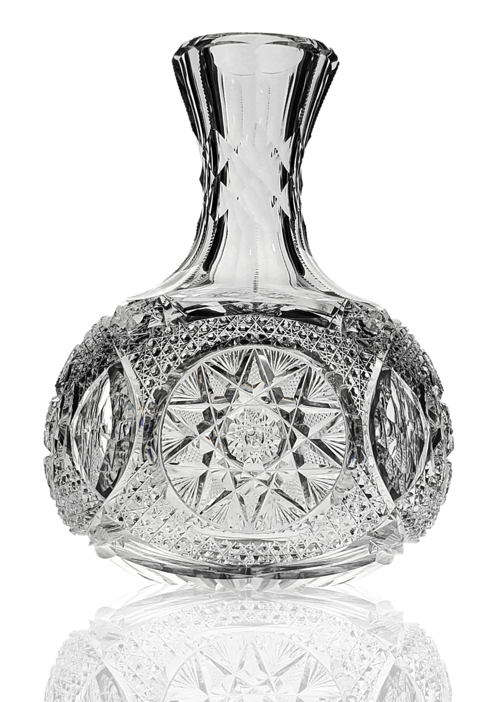 ABP cut glass Carafe RARE "JEWEL" pattern by Meriden (1 of 12)