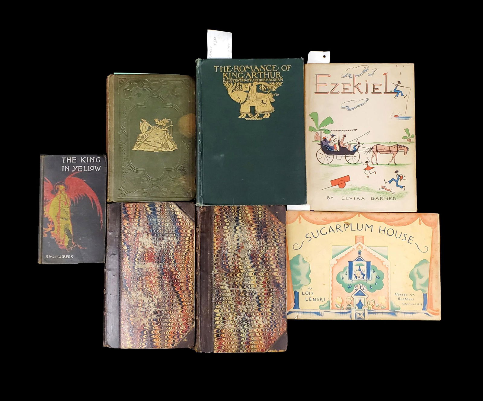 Antique book lot Sugar Plum House Ezekiel Plus (1 of 20)