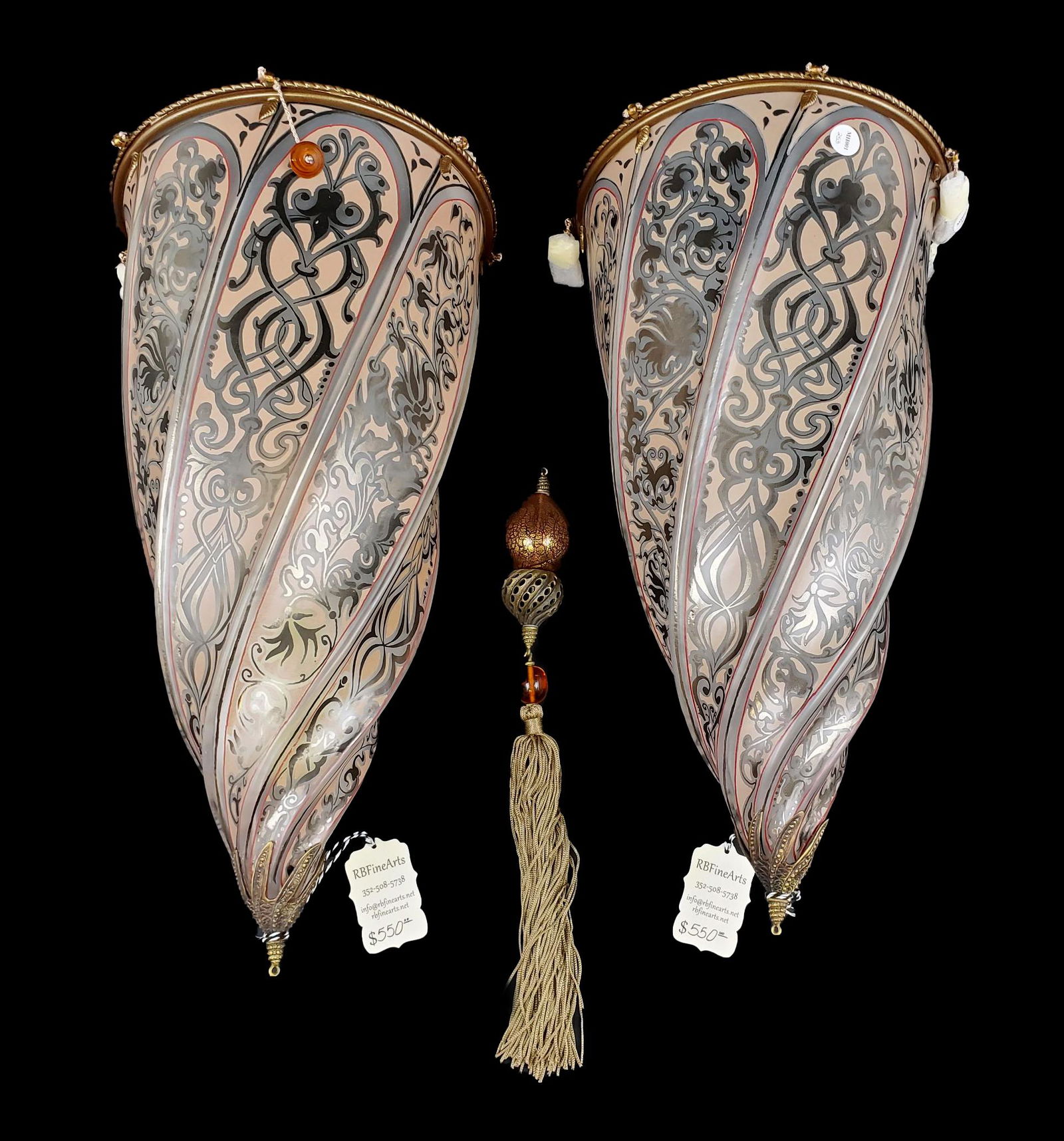 Pair of original wall sconces ARCHEO-VENICE DESIGN (1 of 15)