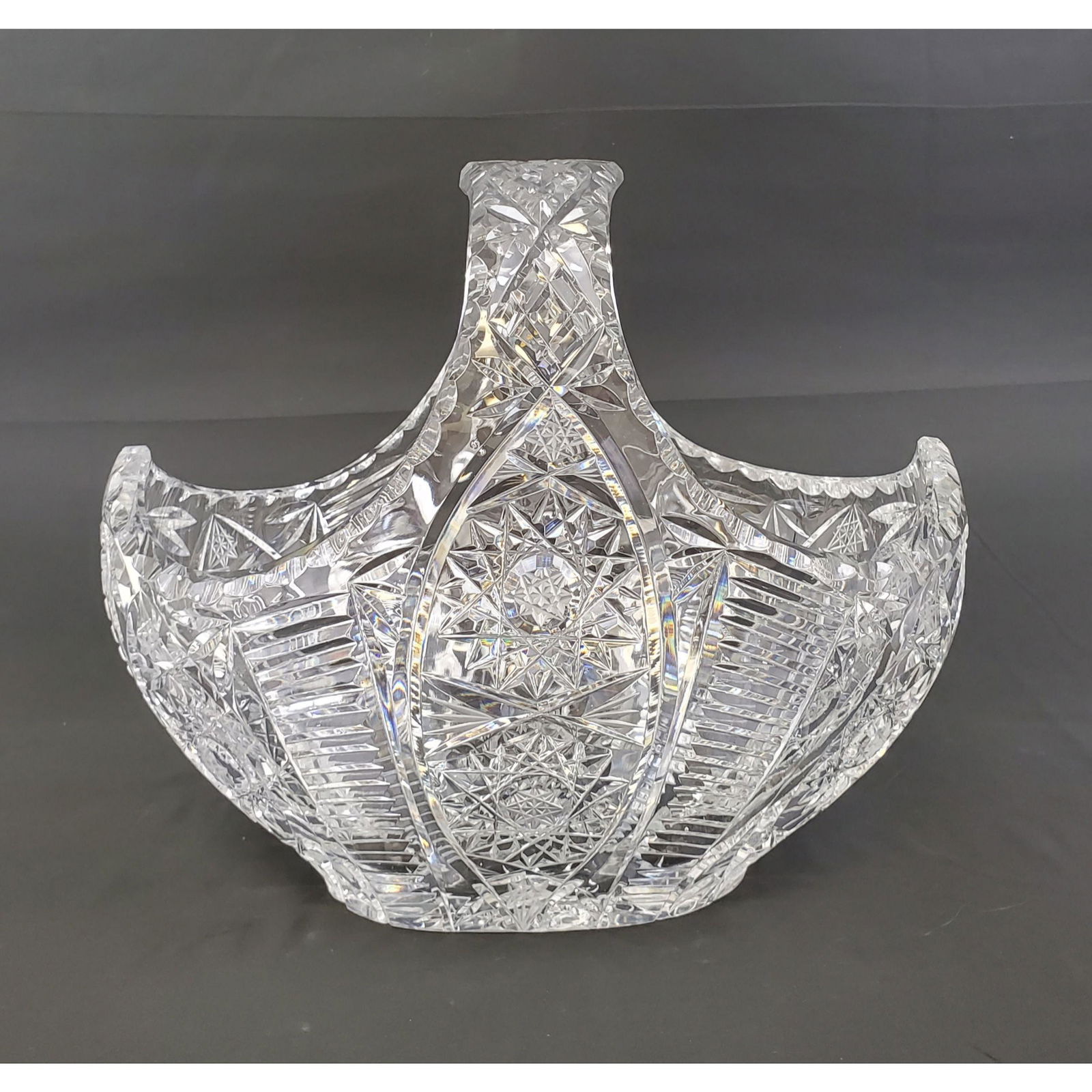 Vintage Cut Glass Basket Mar 28, 2020 Rbfinearts in FL