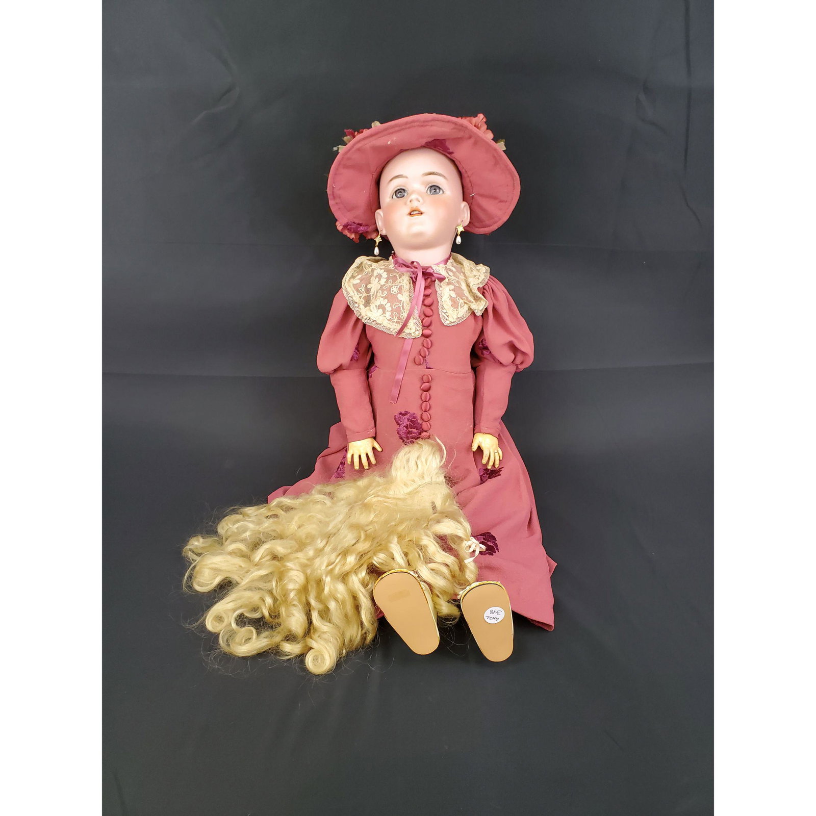 Antique German Porcelain doll 29" Tall (1 of 12)