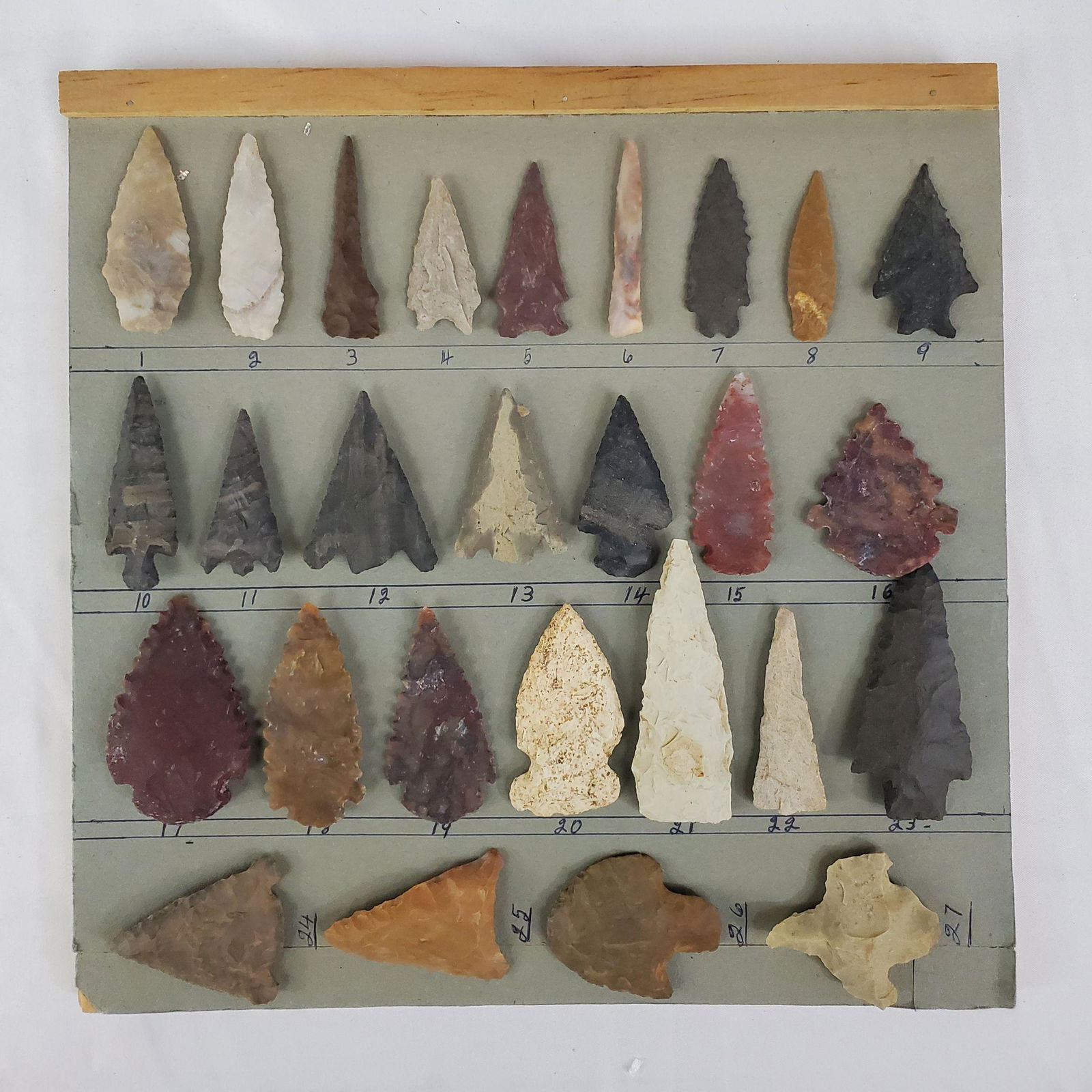 Native American Indian Artifacts Arrowheads Spear Point (1 of 18)