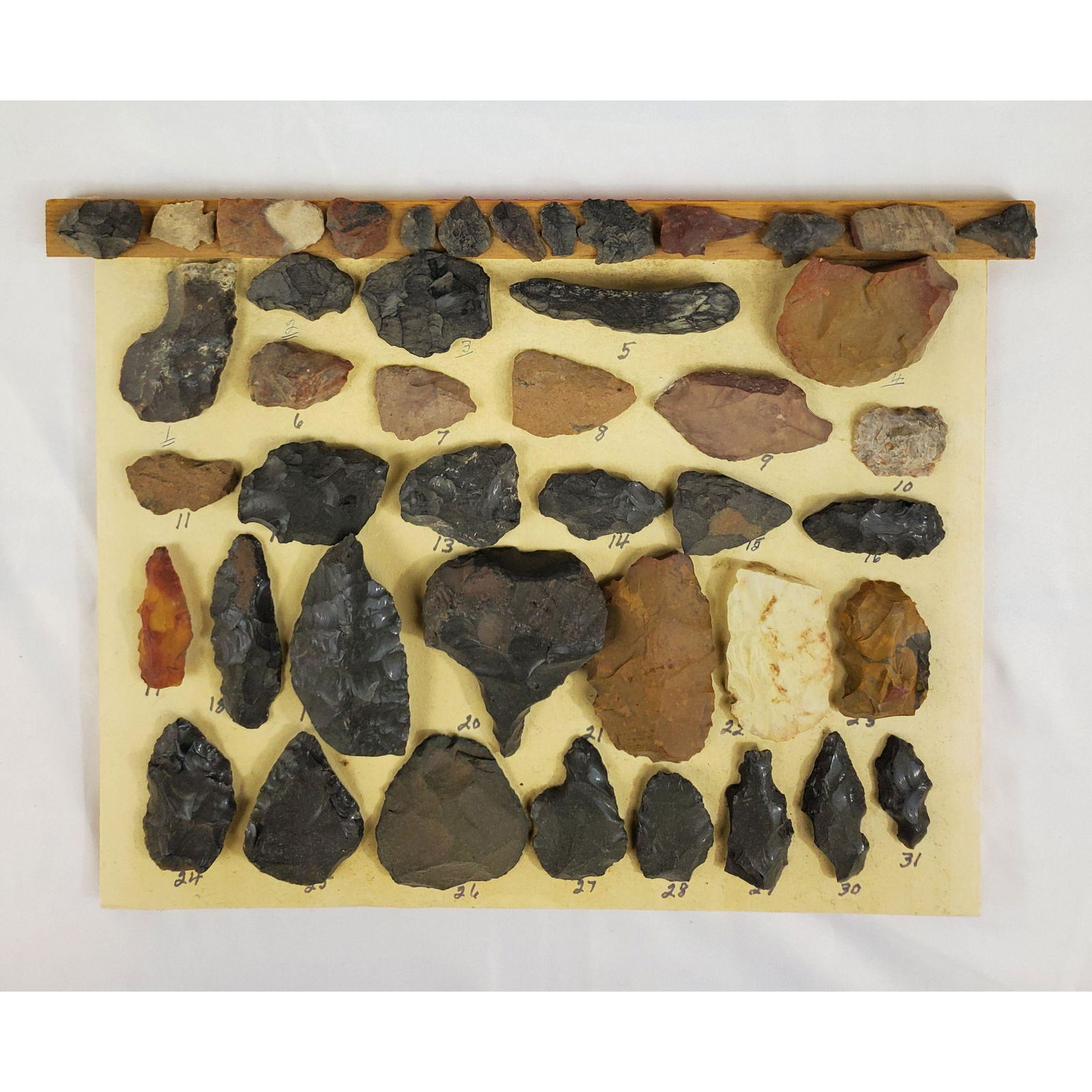 Native American Indian Artifacts Arrowhead 31 Pcs (1 of 9)