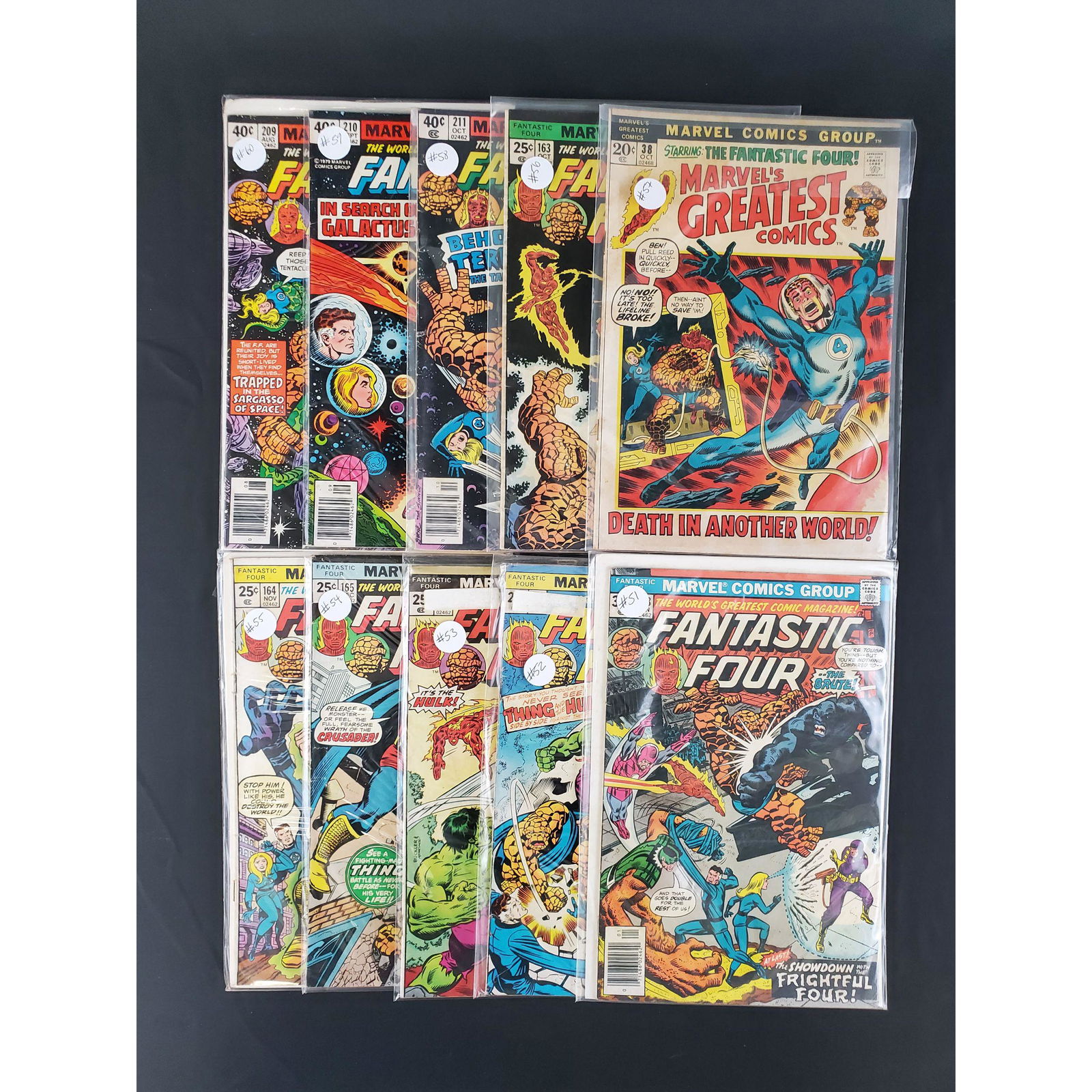 Lot of 10 Marvel Comics Fantastic Four (1 of 11)
