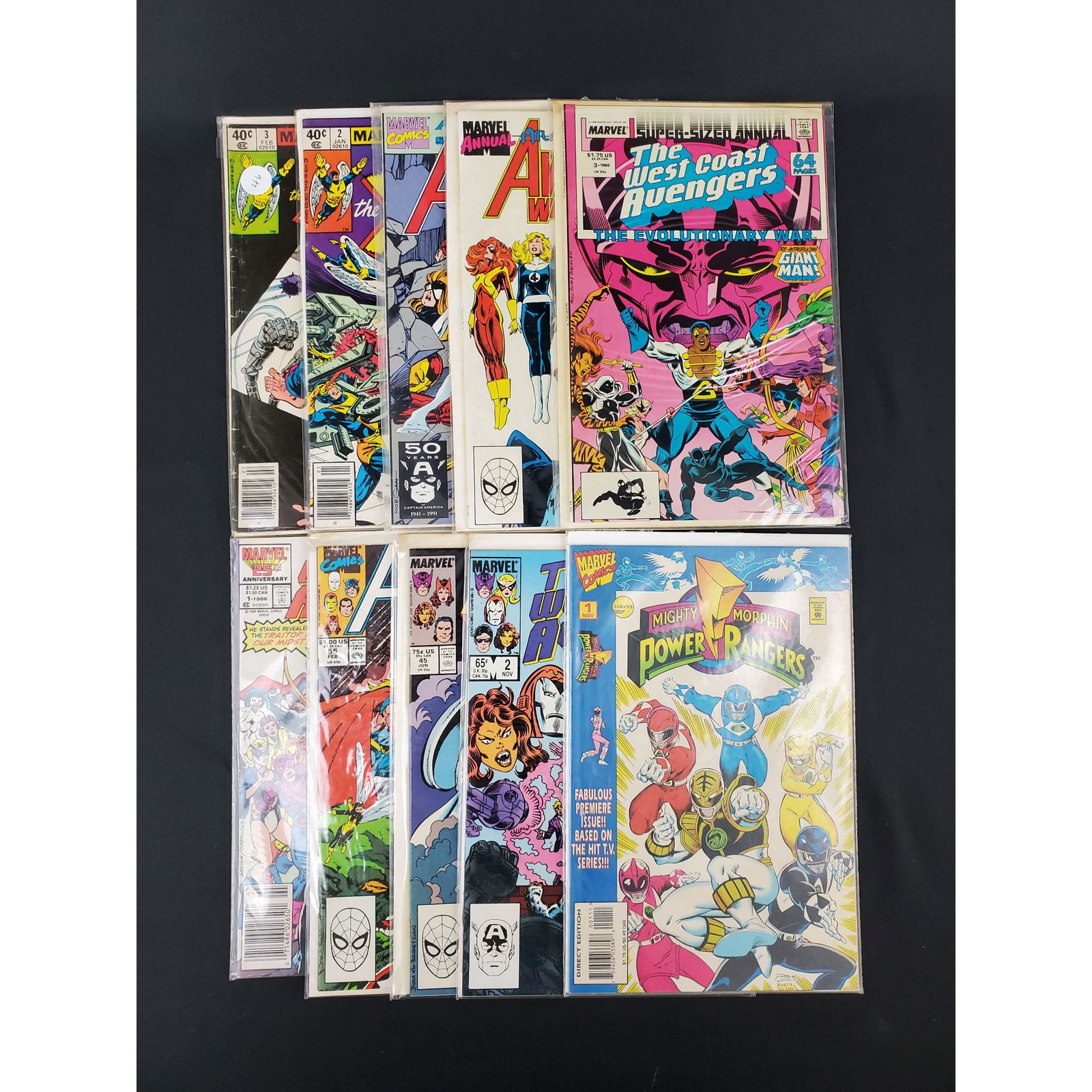 Lot of 10 marvel comics X-MEN & AVENGERS (1 of 11)
