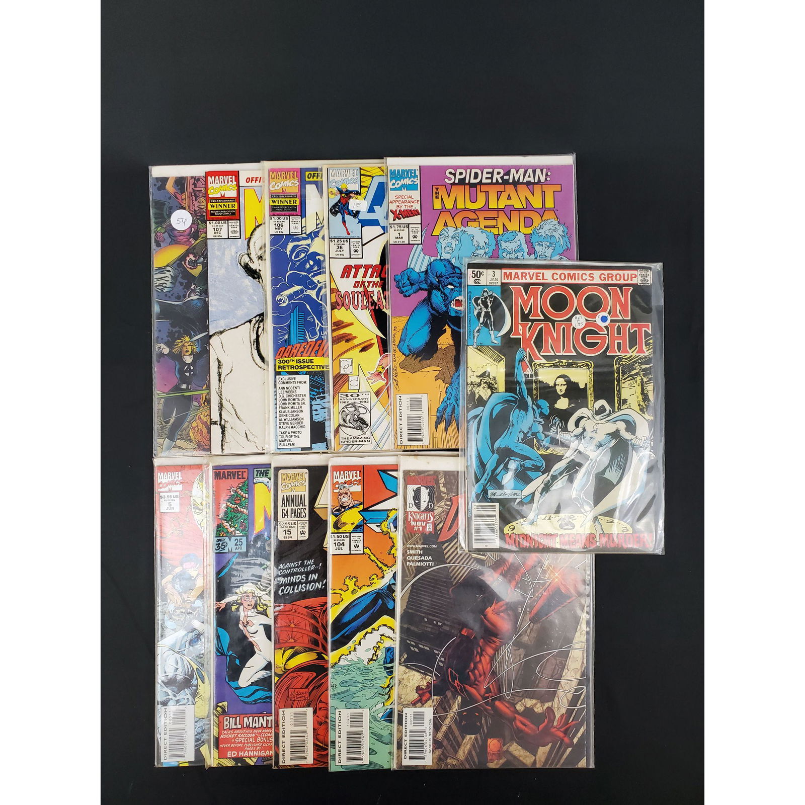Lot Of 11 Vintage Marvel Comics Assorted (1 of 12)