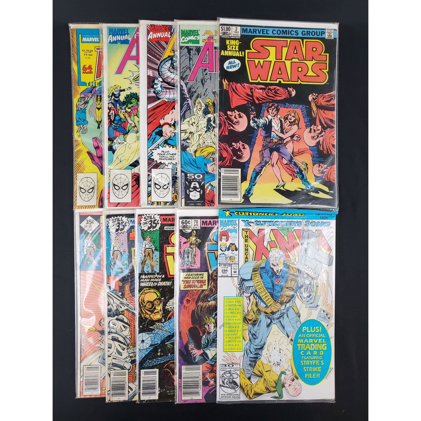 Lot Of 10 Vintage Marvel Comics Assorted Avengers/Star (1 of 11)