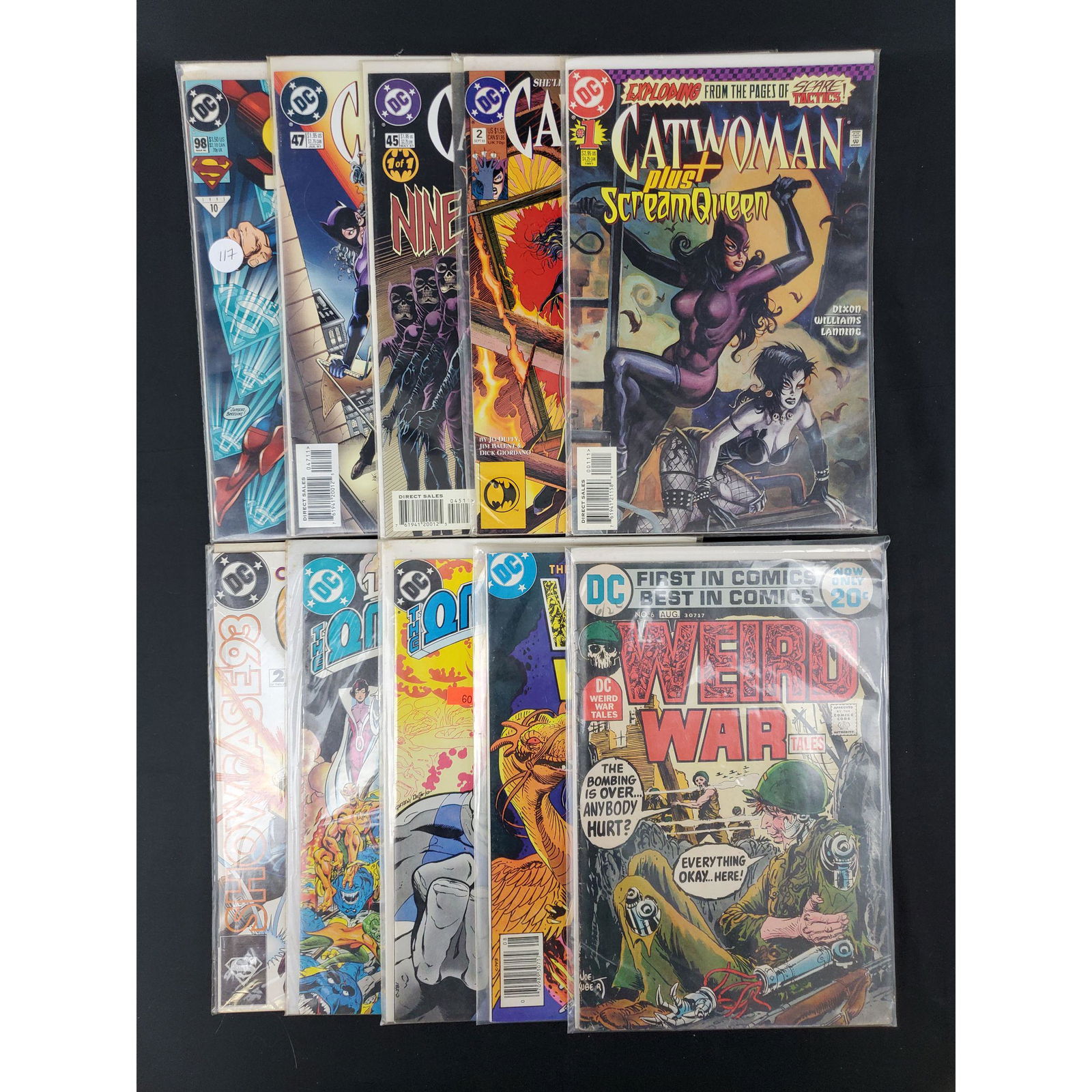 Lot Of 10 Vintage DC Comics Assorted Superman/Cat Woman (1 of 11)
