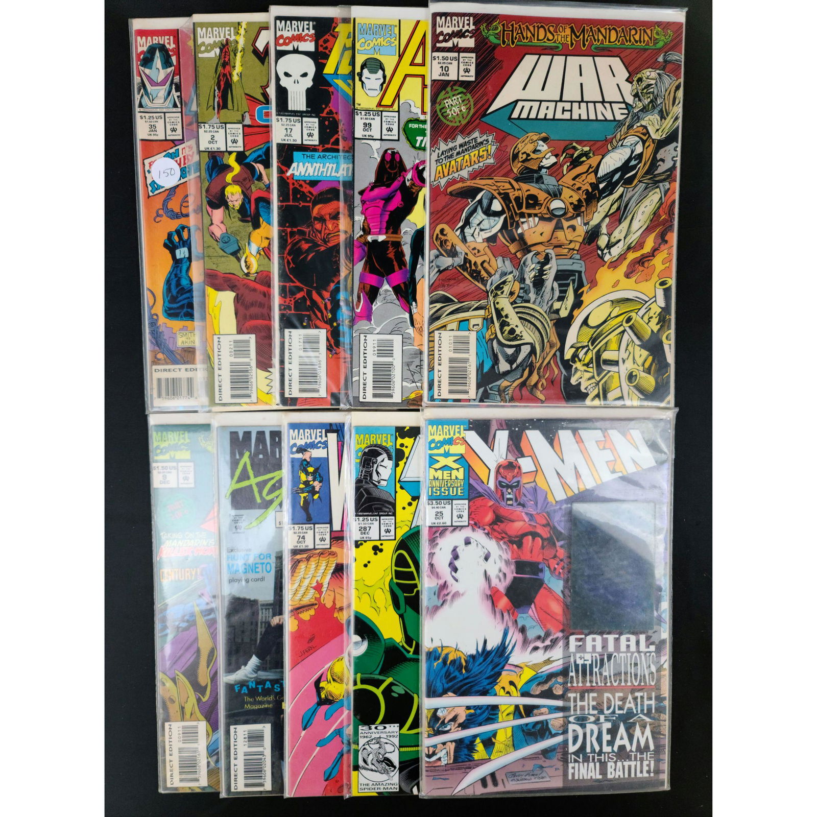 Lot Of 10 Vintage Comics DC/Malibu/Epic (1 of 11)