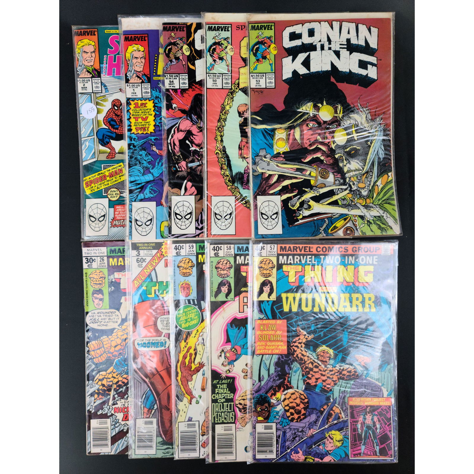 Lot Of 10 Vintage Marvel Comics Assorted (1 of 11)