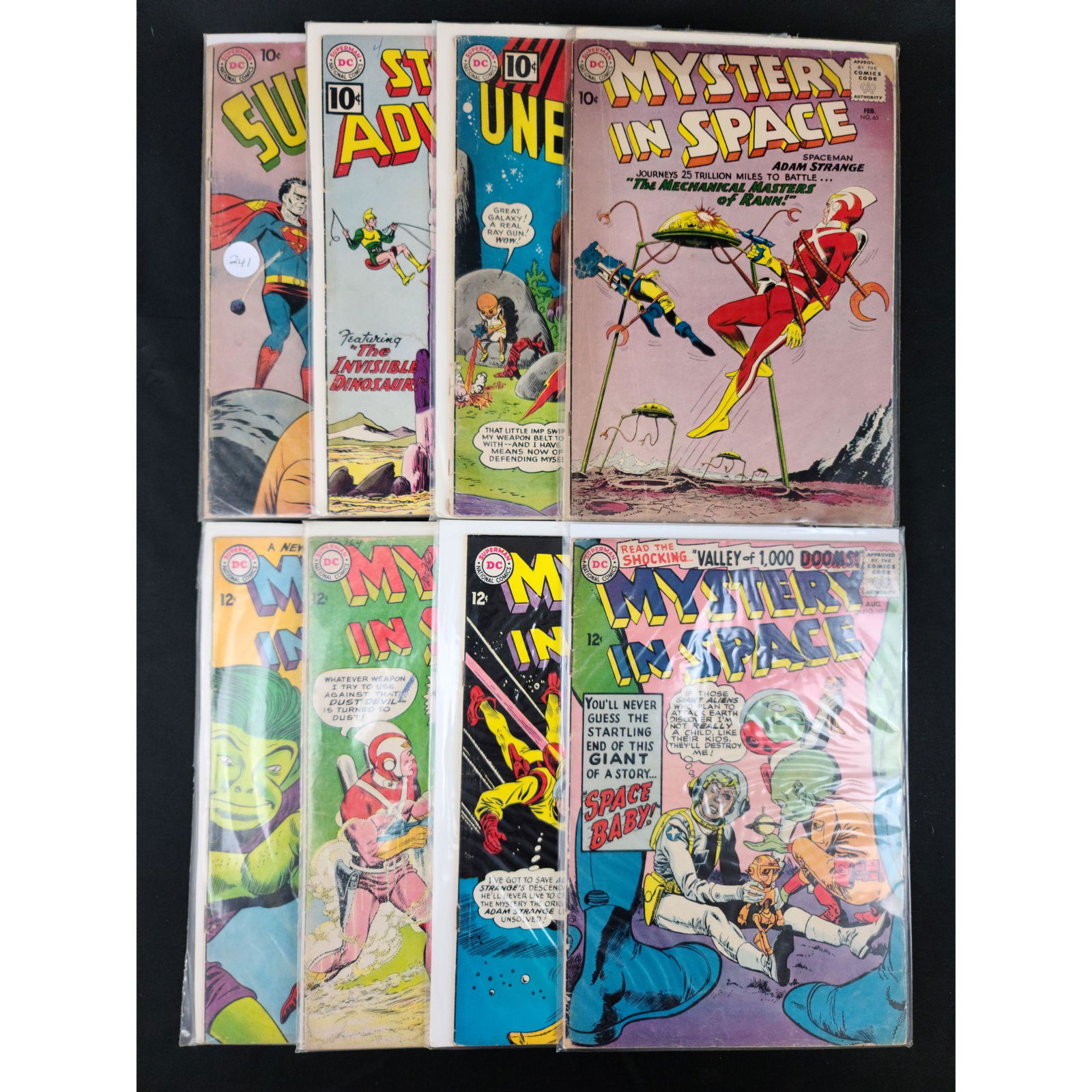 Lot Of 8 Vintage DC Comic Books 10 Cents (1 of 9)