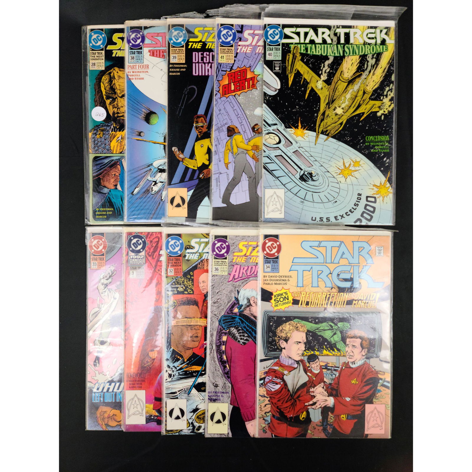 Lot Of 10 DC Comics STAR TREK Assorted (1 of 11)
