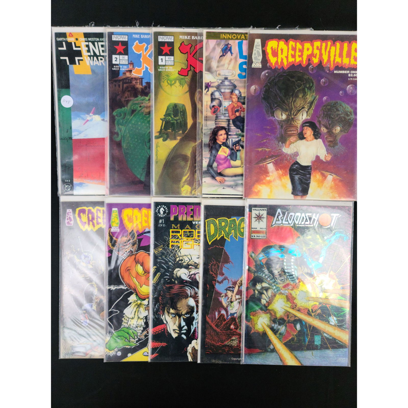 Lot Of 10 Vintage Comics Assorted DarkHorse/Now/DC (1 of 11)
