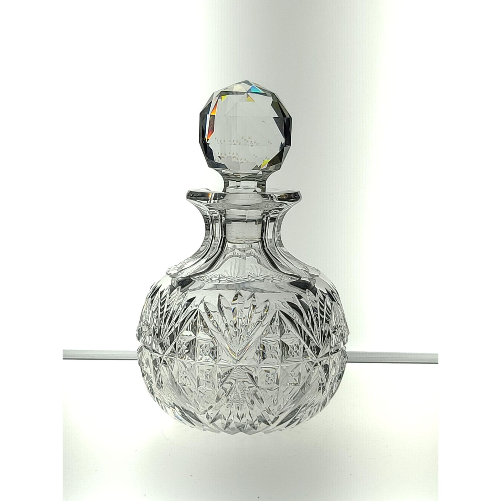 ABP cut glass cologne bottle? Dorflinger Royal Pattern (1 of 13)