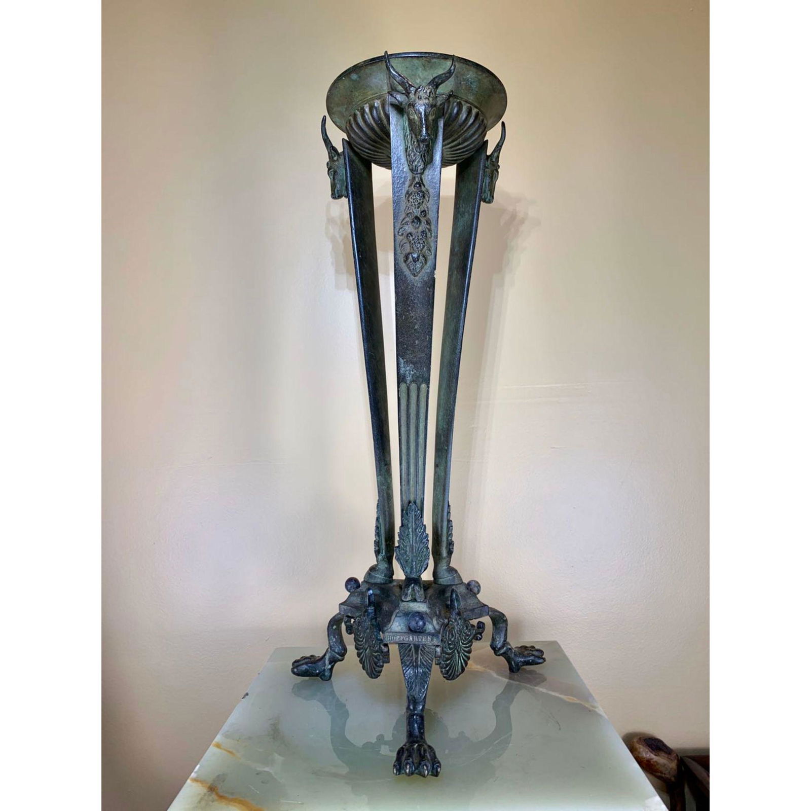 1876 Grand Tour Bronze Torchiere By Master E Guttkorn & (1 of 18)