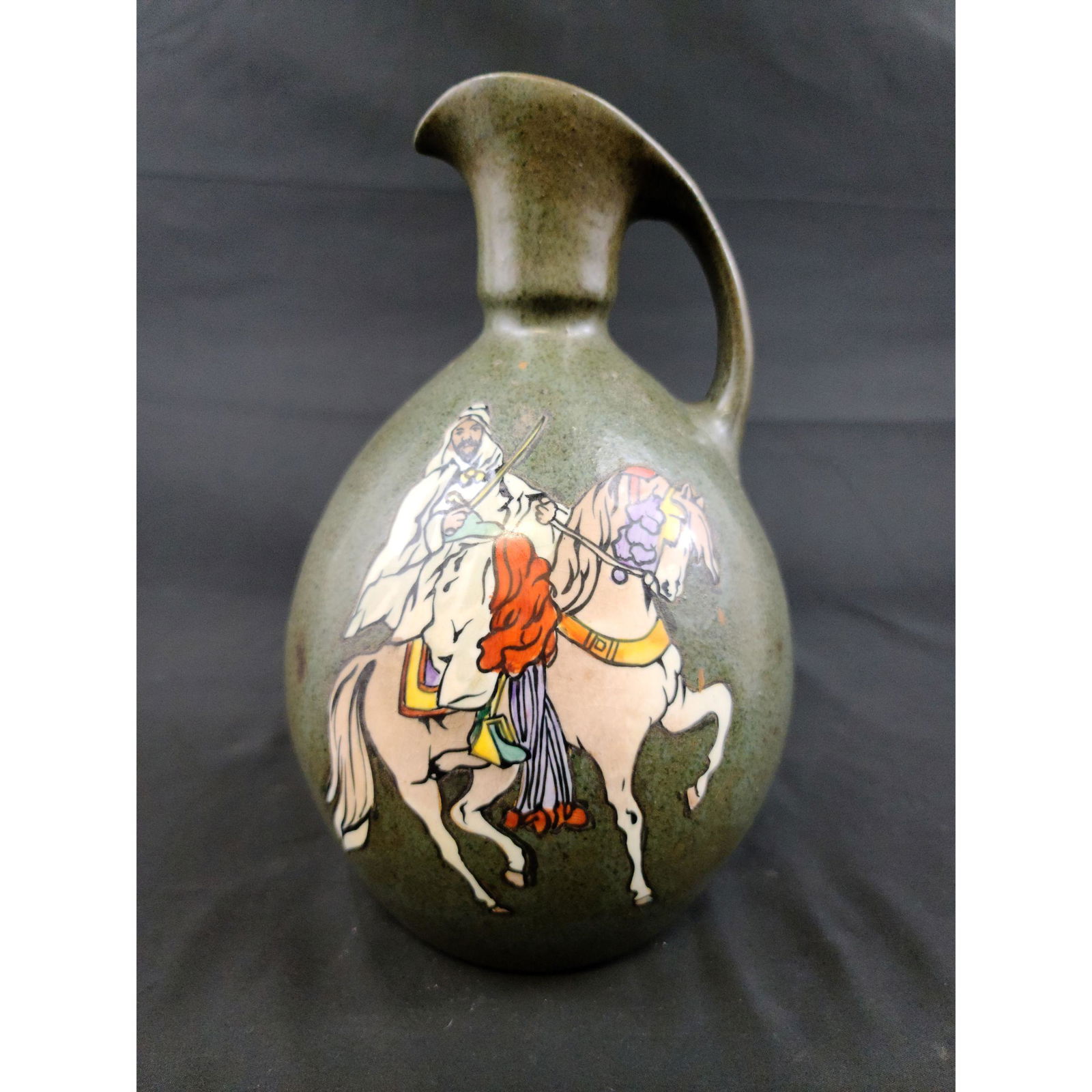 Signed Stellmacher Orientalist Pitcher 19th Century (1 of 11)