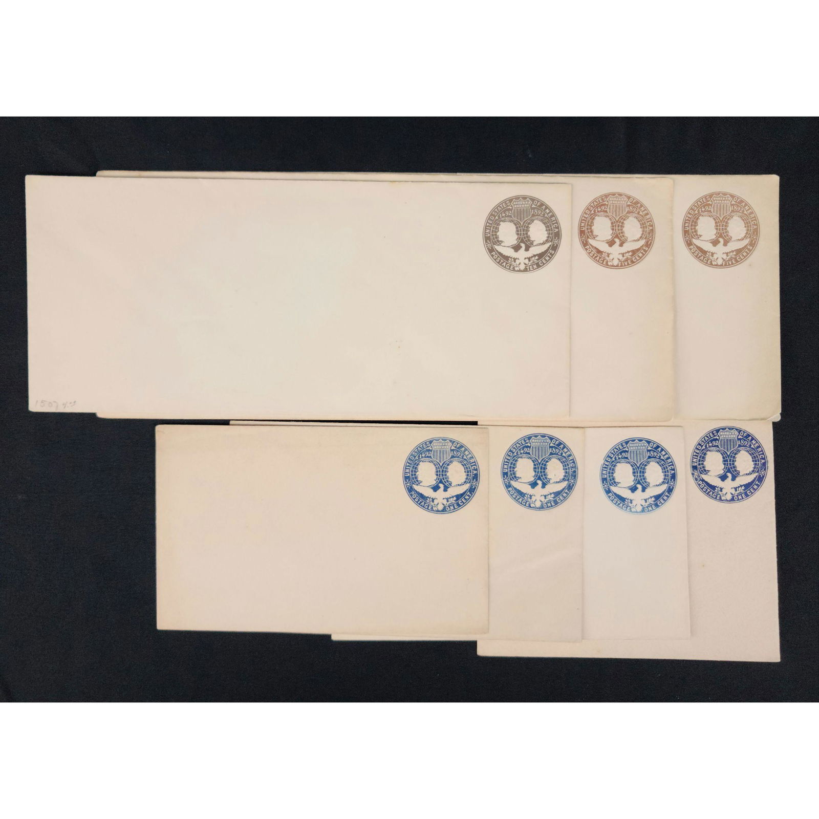 7 Antique Stationery Postage Stamp Envelopes Unused (1 of 6)