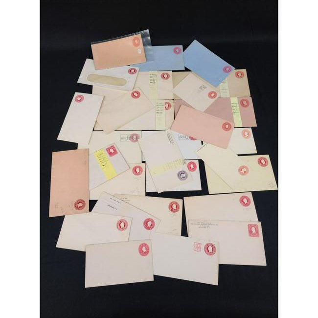 29 Antique Stationery Postage Stamp Envelopes Unused (1 of 10)