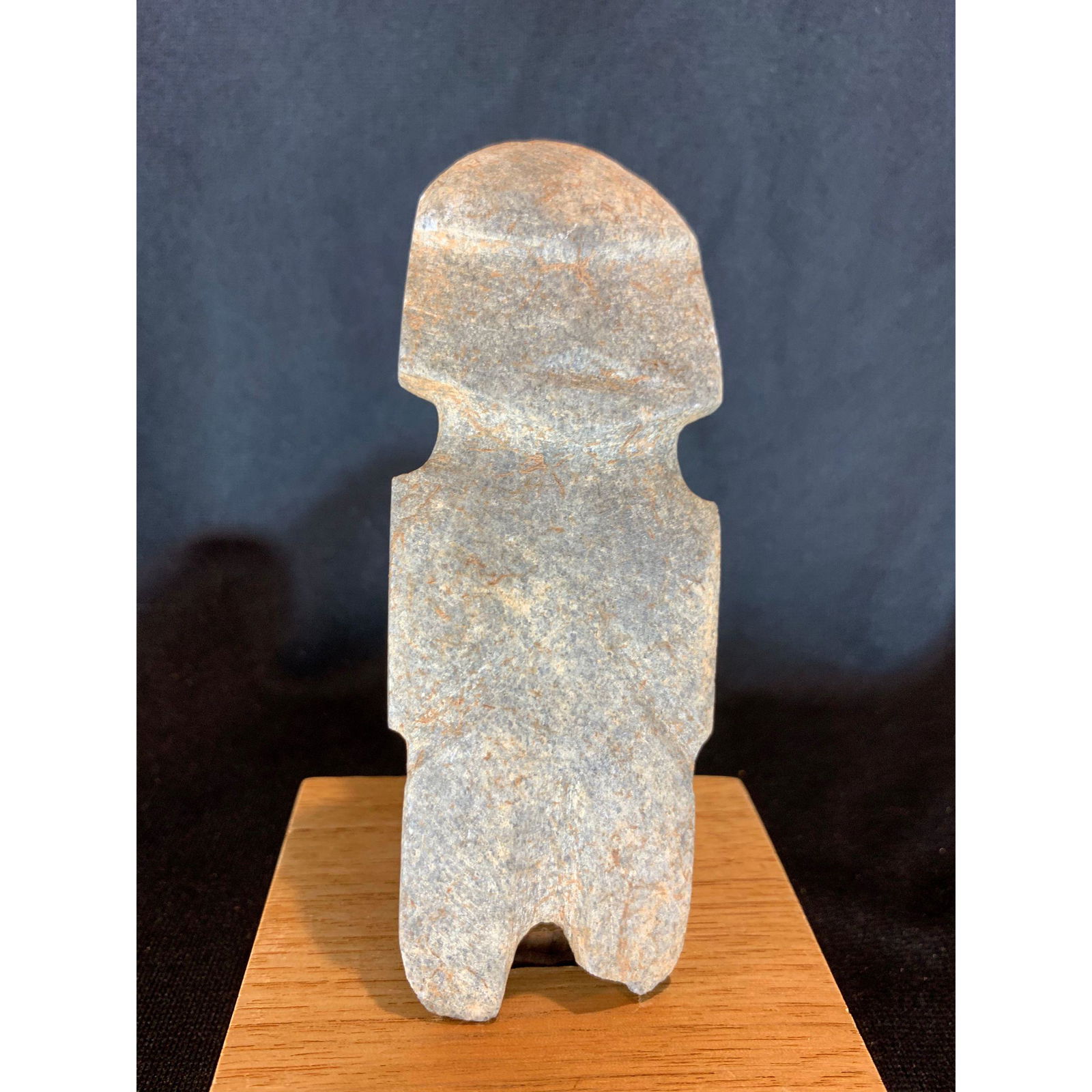 Pre Colombian Mexcala Guerrero Ax Deity on mount (1 of 12)