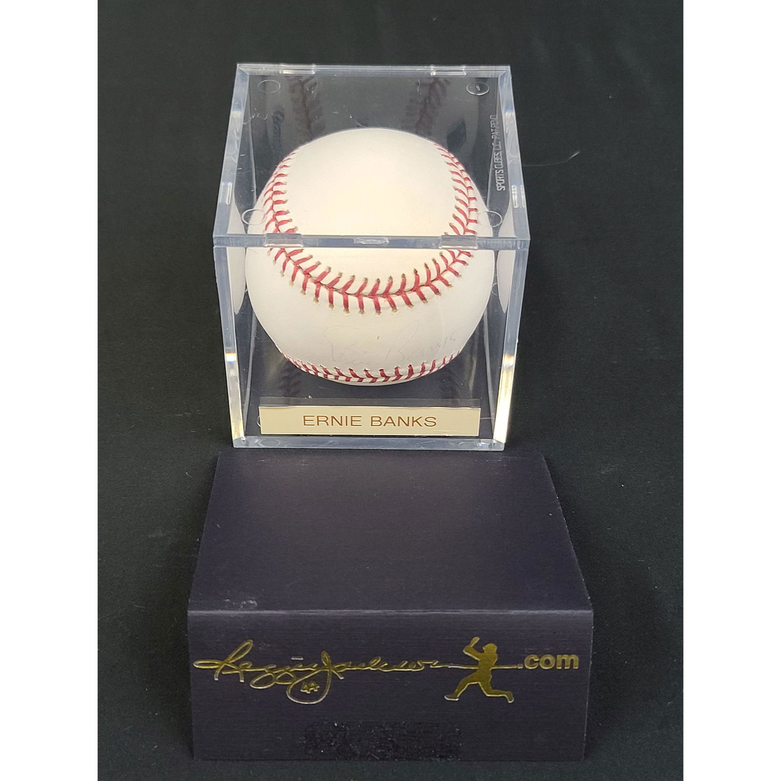 ERNIE BANKS Official MLB Autographed Baseball w/ COA (1 of 5)