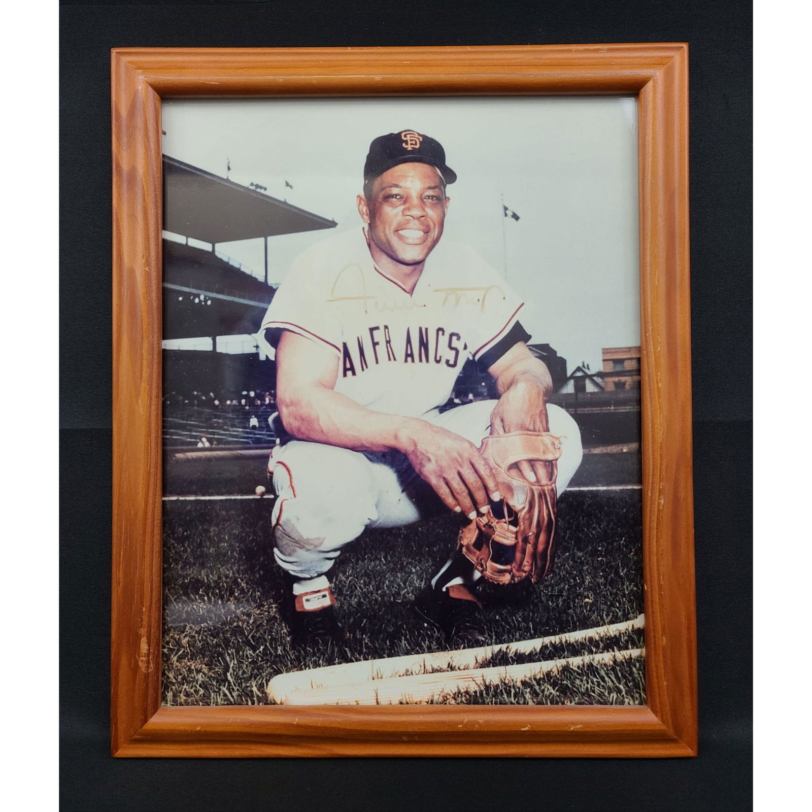 San Francisco Giants Willie Mays Autographed 8x10 w/ CO (1 of 5)
