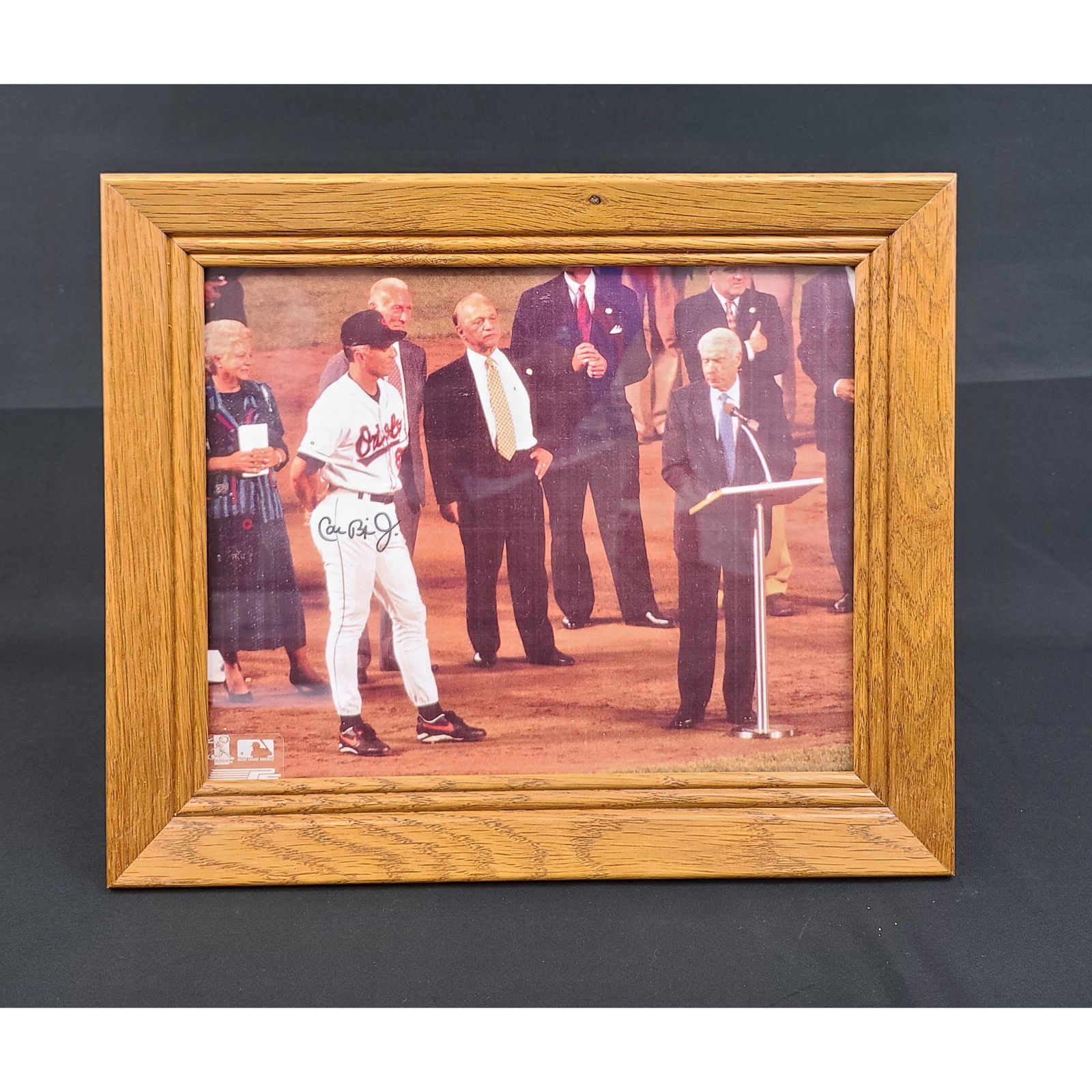 Baltimore Orioles Cal Ripken Jr Autographed 8x10 With C (1 of 4)