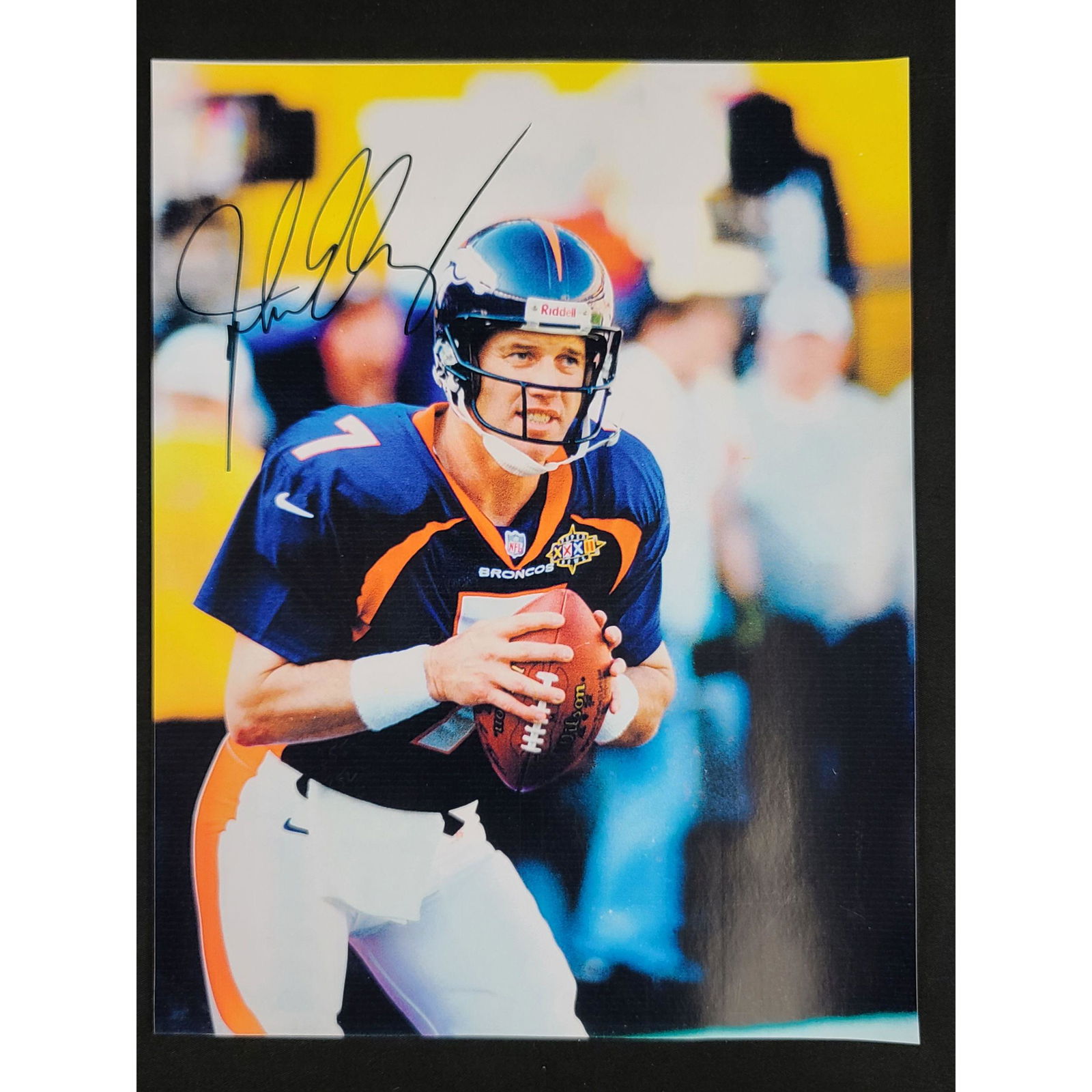 JOHN ELWAY Denver Broncos Autographed Photo w/ COA (1 of 2)