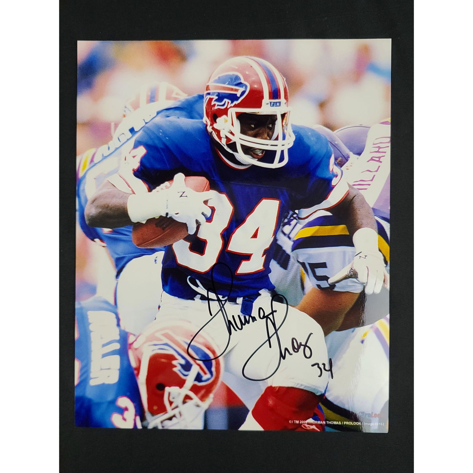 Buffalo Bills Thurman Thomas Autograph #34 (1 of 3)
