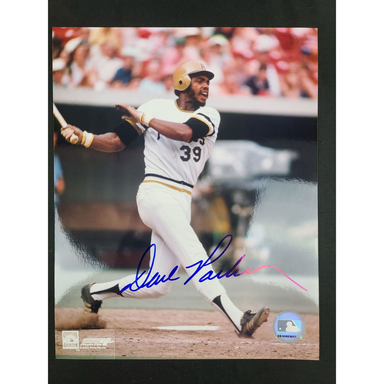 DAVE PARKER AUTOGRAPHED 8X10 PHOTO PITTSBURG PIRATES (1 of 1)