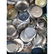 Lot 35 Sterling, Coin & Plated Silver Pocket Watch Case - 19