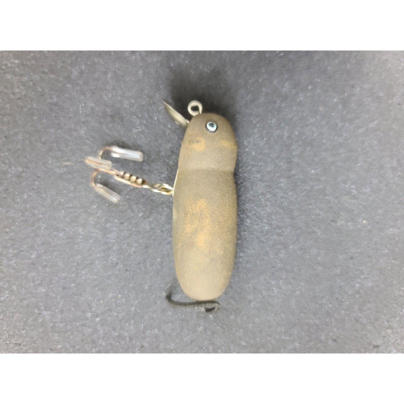 Vintage Fishing Lure Abby Imbrie GoGetter Mouse: Vintage Fishing Lure Abby Imbrie GoGetter Mouse