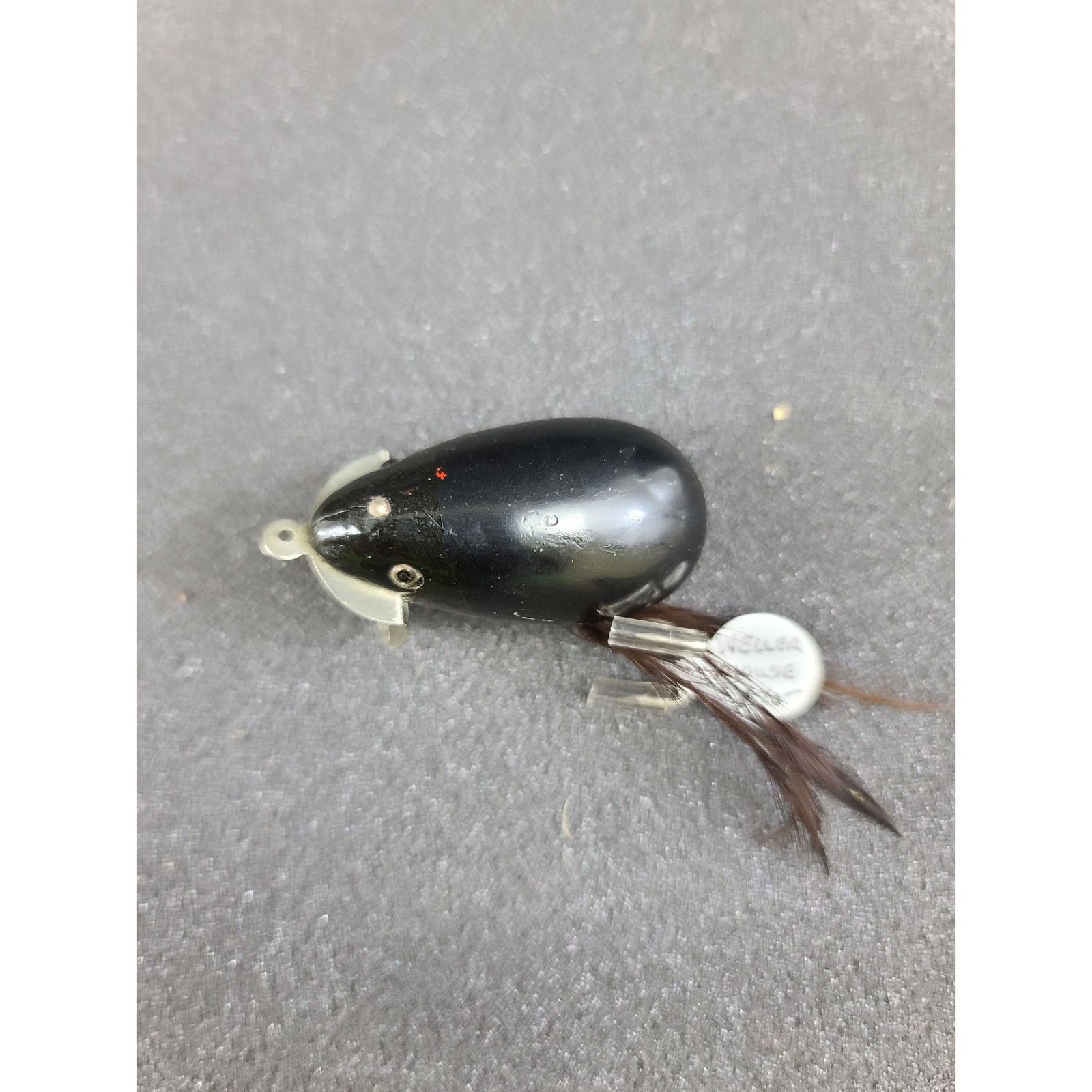 Vintage Fishing Lure Weller Mouse: Vintage Fishing Lure Weller Mouse