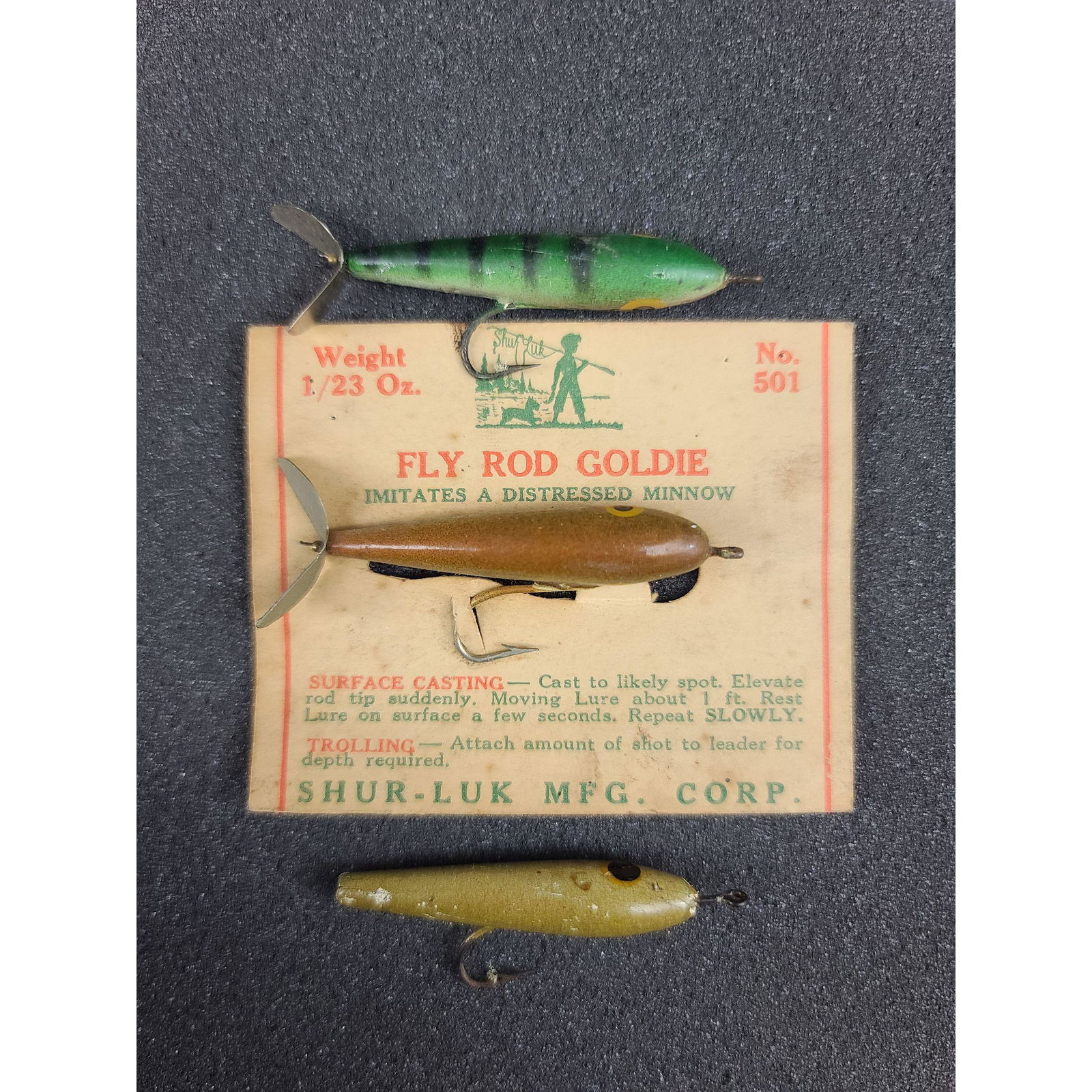 Vintage Fishing Lures Shur-Luk MFq (1 of 2)