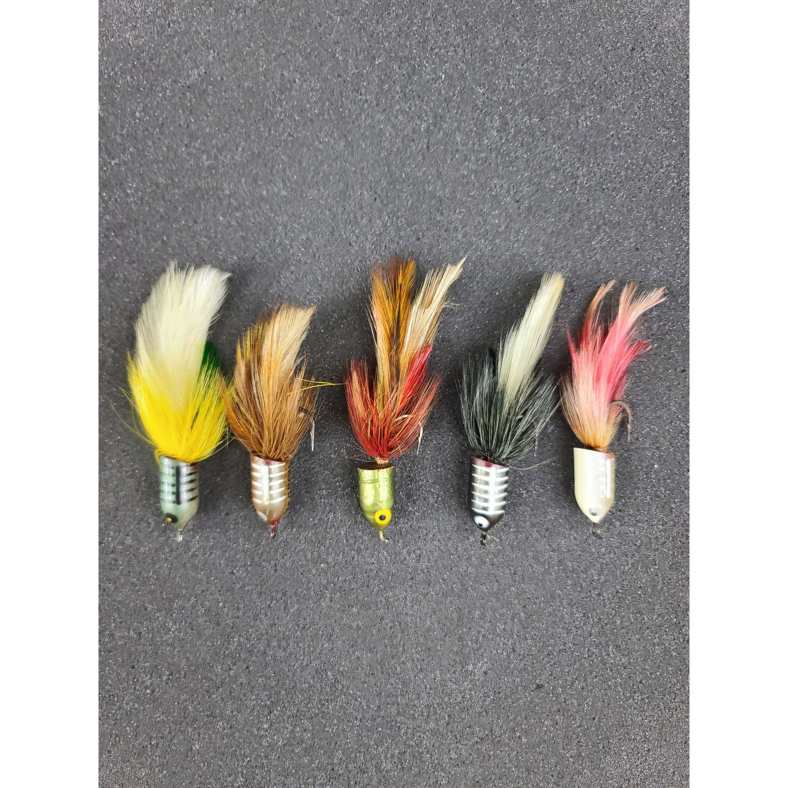 5 Vintage Fishing Lure Heddon Fly Lure (1 of 4)