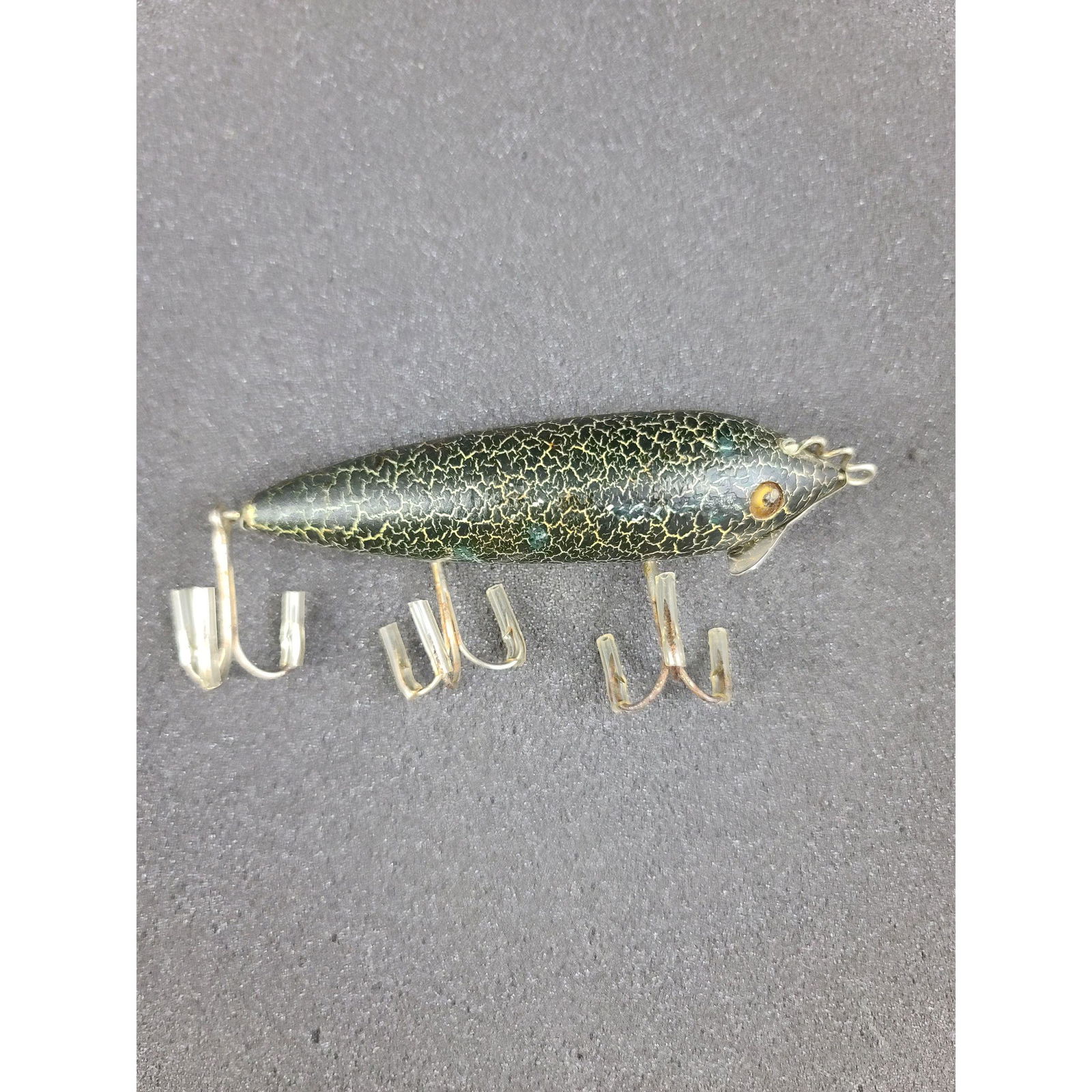Vintage Fishing Lure Heddon Lure Glass Eyes (1 of 7)
