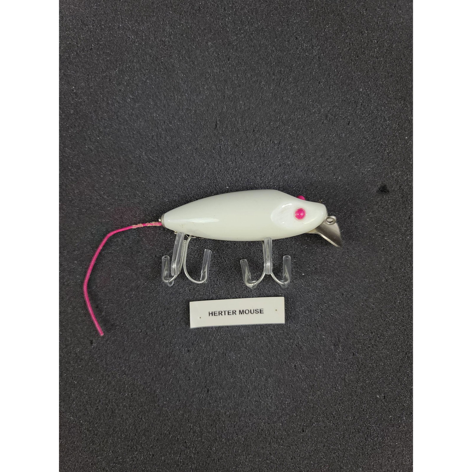 1 Vintage Fishing Lure Herter Mouse: 1 Vintage Fishing Lure Herter Mouse