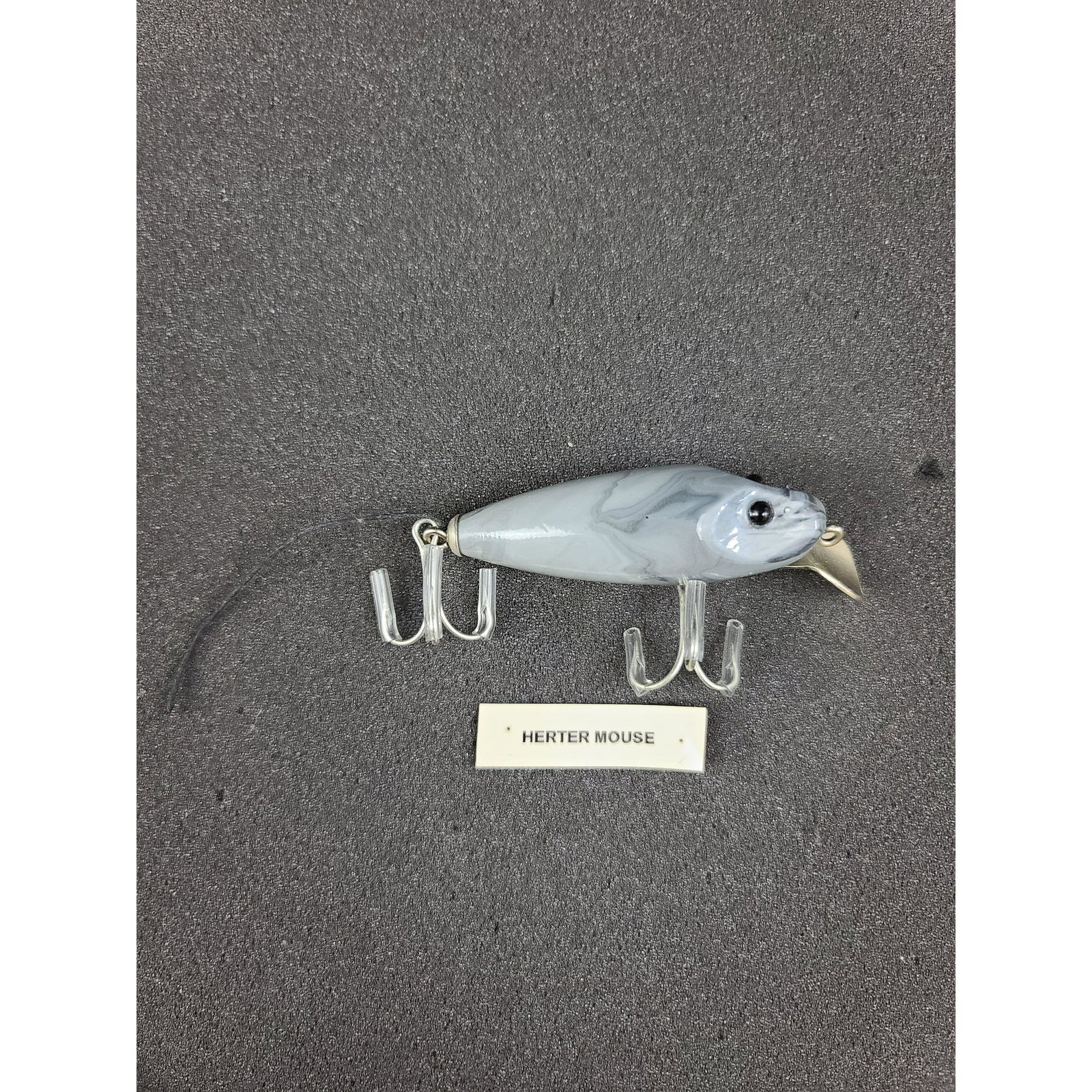 1 Vintage Fishing Lure Herter Mouse: 1 Vintage Fishing Lure Herter Mouse