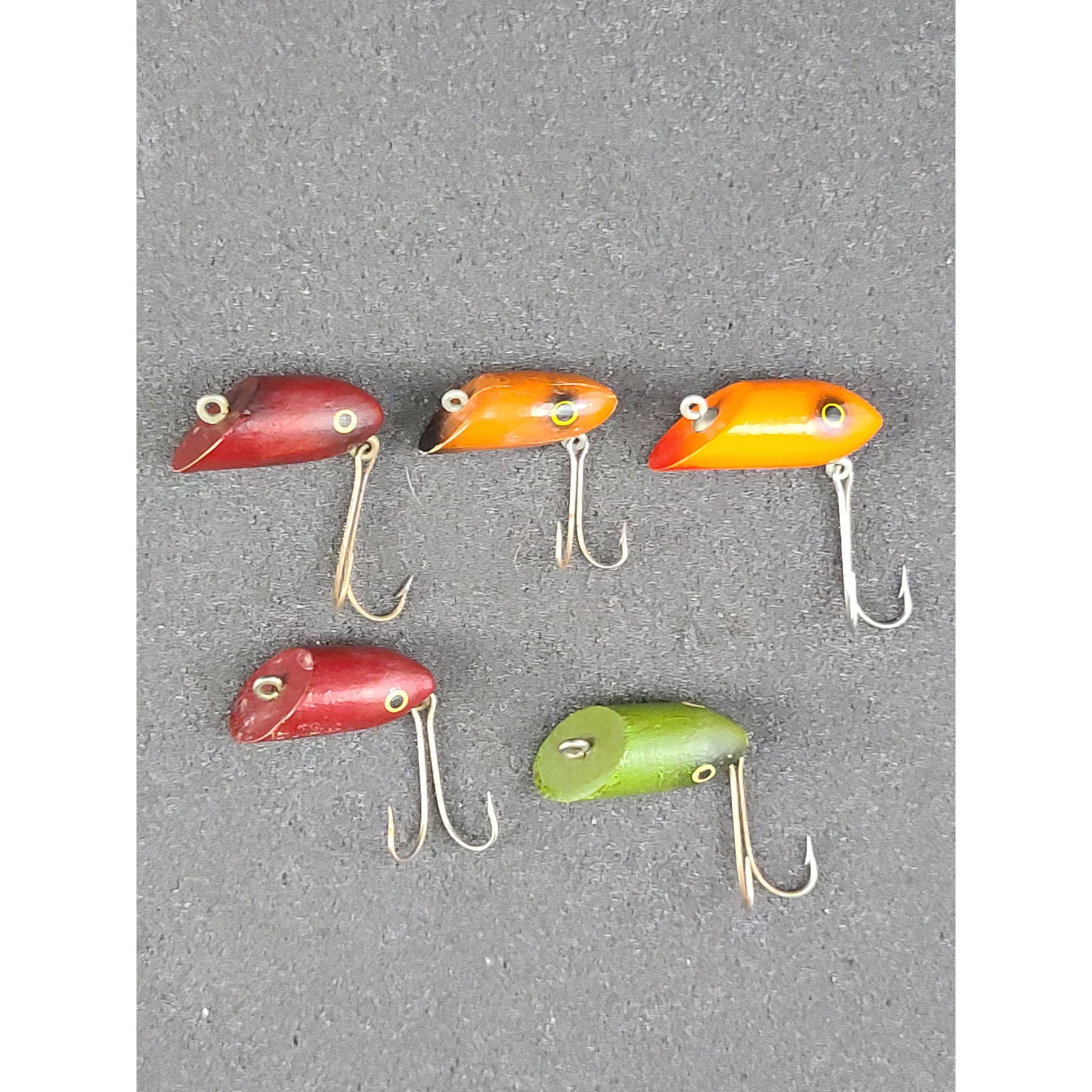 5 Vintage Fly Fishing Lures: 5 Vintage Fly Fishing Lures