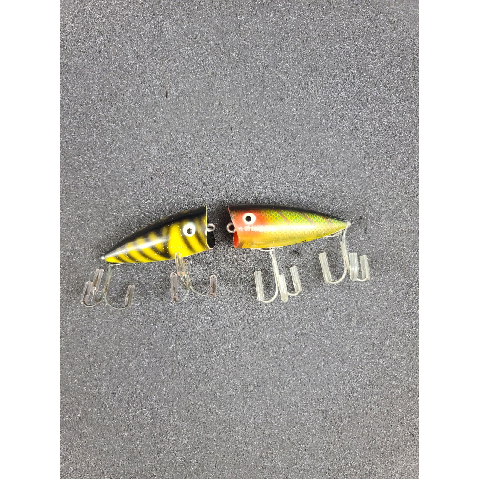 2 Vintage Fishing Lures Heddon Chugger (1 of 7)