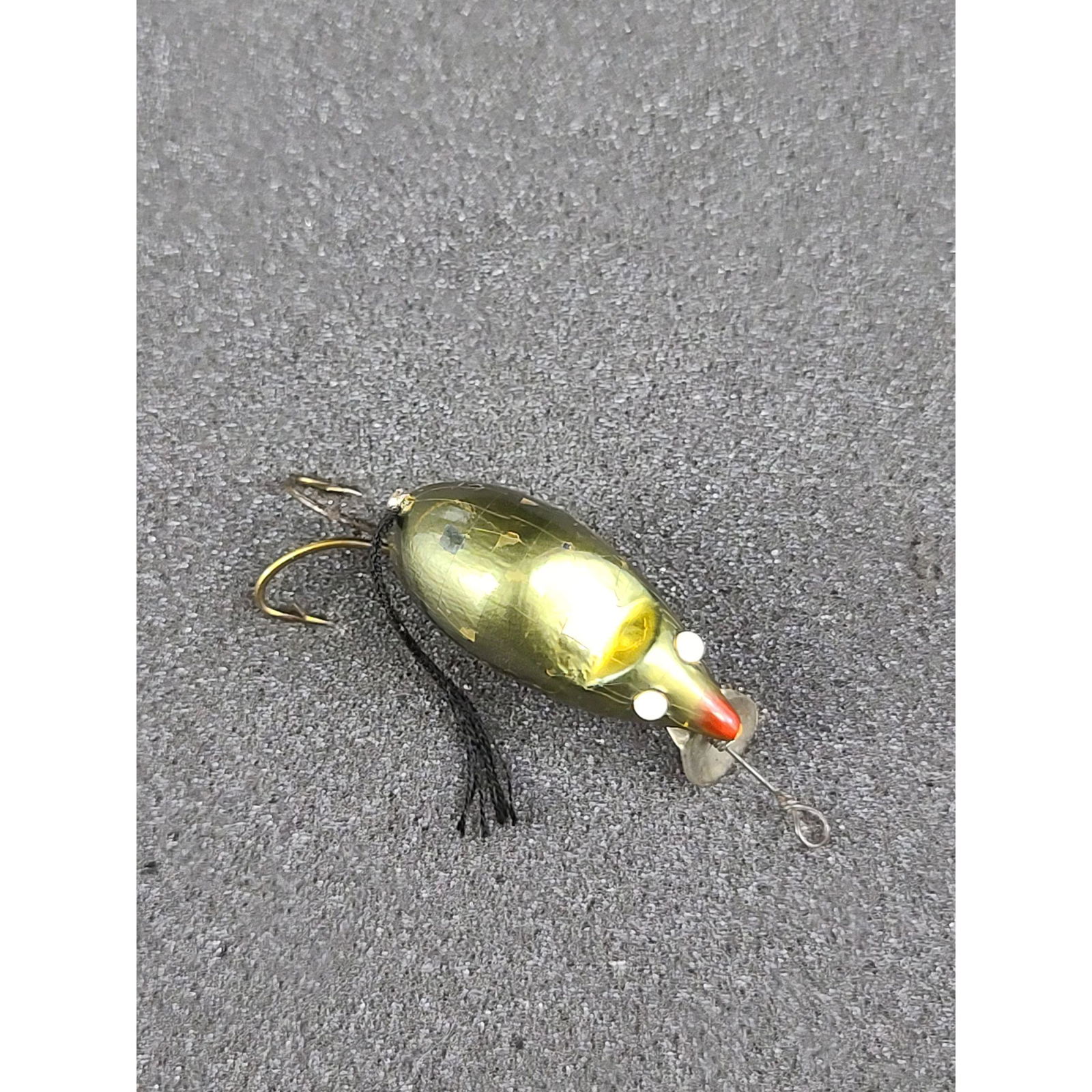 1 Vintage Fishing Lures Hair Fly Mouse Lures South Bend (1 of 6)