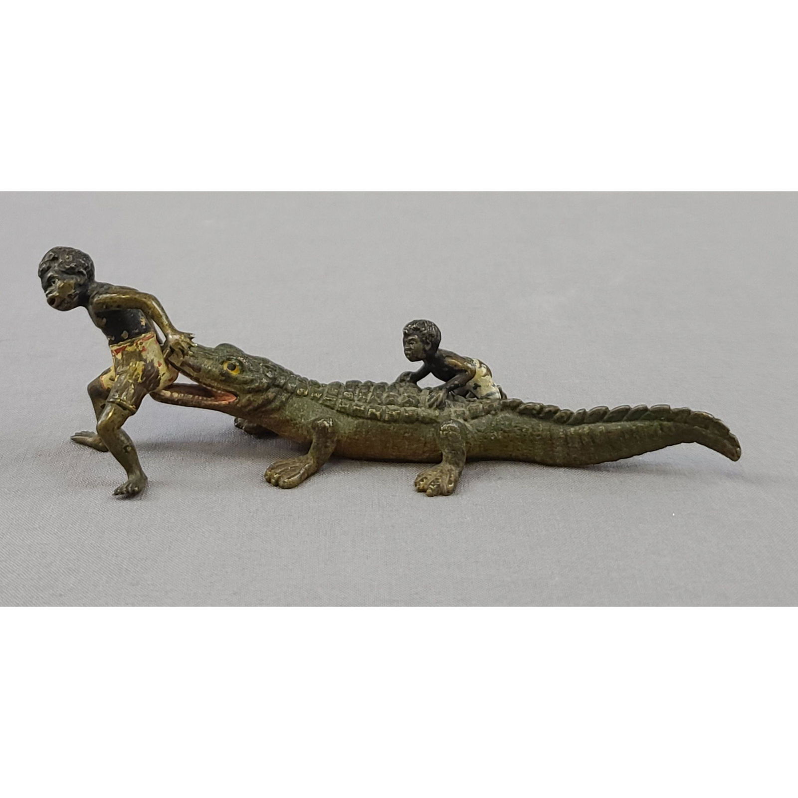 Antique Austrian Cold Painted Vienna Bronze (1 of 19)