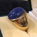 Rare Elvis Presley 22K Gold Ring 26.8 Ct Star Sapphire - 14