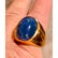 Rare Elvis Presley 22K Gold Ring 26.8 Ct Star Sapphire - 6