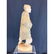 Antique carved man holding lantern - 11