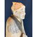 Antique carved man holding lantern - 13