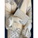 Antique carved man holding lantern - 14